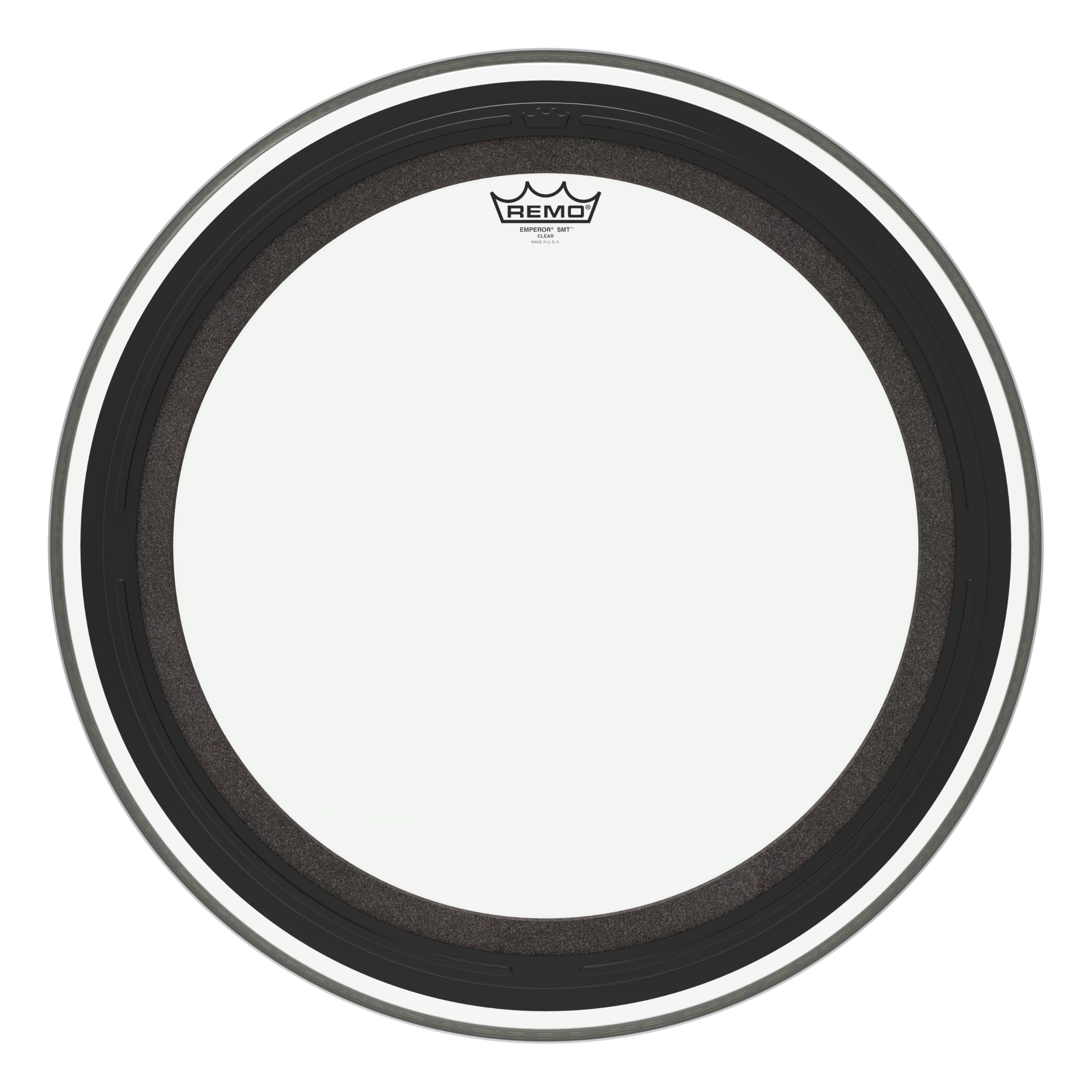 [入手困難]REMO pretuned head drum head set Amazon.co.jp: REMO レモ Sub Muffle SMT バスドラムヘッド クリア